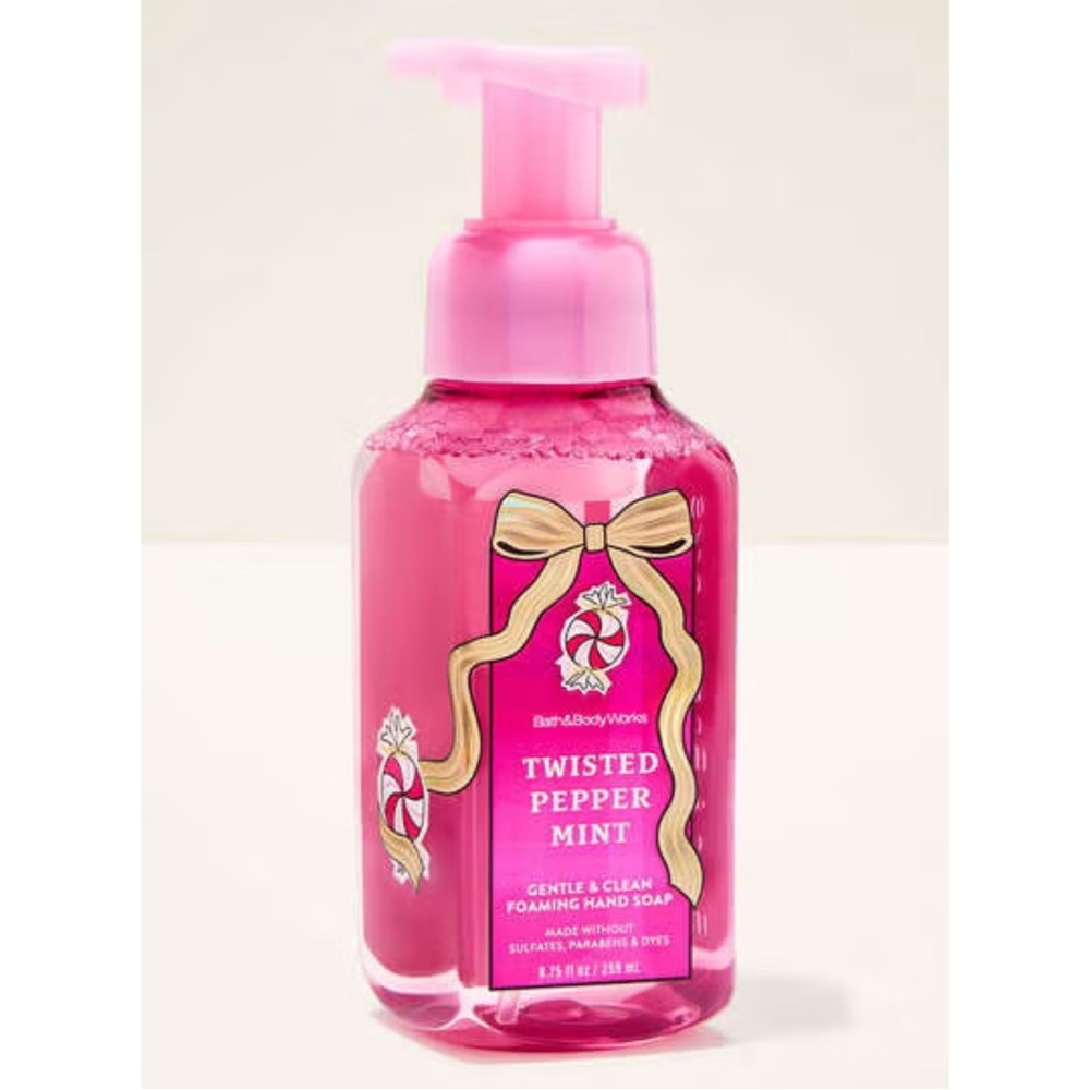 Bath & Body Works Twisted Pepper Mint Gentle & Clean Foaming Hand Soap